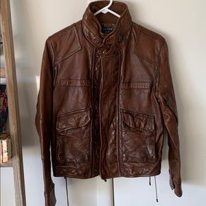 BRAND NEW Ralph Lauren leather jacket woman’s M.
